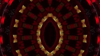 Mandala hipnotik soyut geçmişi. Geometrik kaleydoskop arka planı. Konserde çekilmiş..