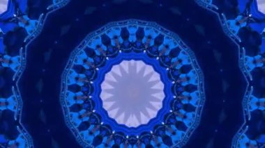 Mandala hipnotik soyut geçmişi. Geometrik kaleydoskop arka planı. Konserde çekilmiş..