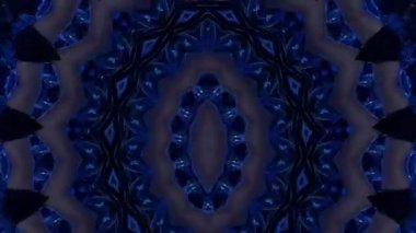 Mandala hipnotik soyut geçmişi. Geometrik kaleydoskop arka planı. Konserde çekilmiş..