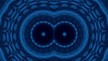 Kaleydoskop soyut arkaplan. Fraktal etki, mandala konsepti, meditasyon.