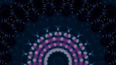 Kaleydoskop soyut arkaplan. Fraktal etki, mandala konsepti, meditasyon.