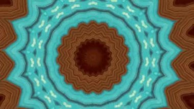 Altın mandala hipnotik soyut arka plan. Geometrik kaleydoskop arkaplanı.