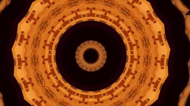 Mandala hipnotik soyut geçmişi. Geometrik kaleydoskop arka planı. Konserde çekilmiş..