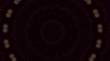 Mandala hipnotik soyut geçmişi. Geometrik kaleydoskop arka planı. Konserde çekilmiş..
