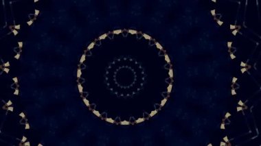 Mandala hipnotik soyut geçmişi. Geometrik kaleydoskop arka planı. Konserde çekilmiş..
