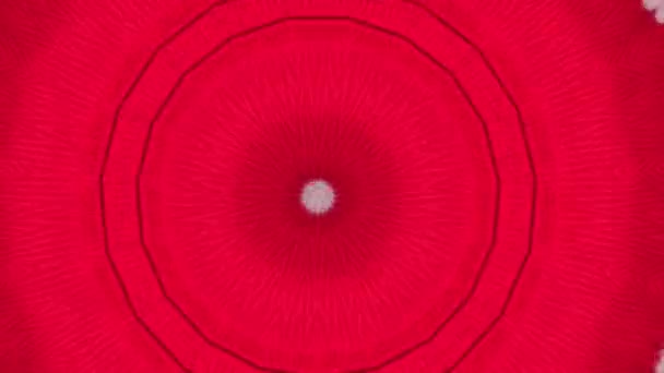 Fond humain abstrait rouge. Images rouges géométriques. — Video