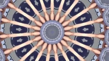 Mandala hipnotik soyut geçmişi. Geometrik kaleydoskop arkaplanı.