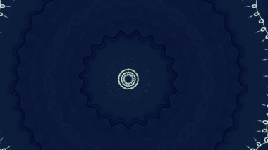 Mandala hipnotik soyut geçmişi. Geometrik kaleydoskop arkaplanı.