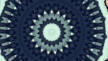Mandala hipnotik soyut geçmişi. Geometrik kaleydoskop arkaplanı.