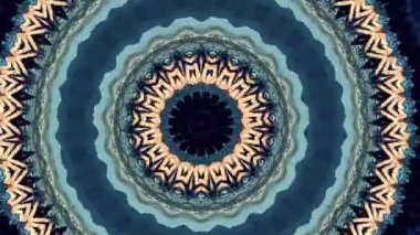 Mandala hipnotik soyut geçmişi. Geometrik kaleydoskop arkaplanı.