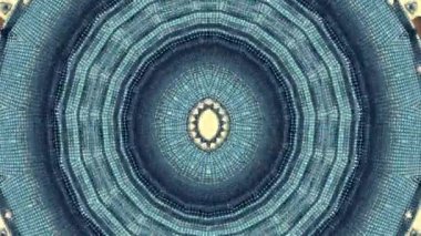 Mandala hipnotik soyut geçmişi. Geometrik kaleydoskop arkaplanı.
