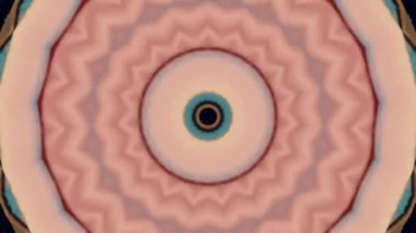Soyut fantezi geçmişi. Geometrik kaleydoskop, mandala etkisi.