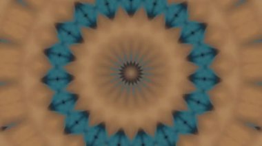 Soyut fantezi geçmişi. Geometrik kaleydoskop, mandala etkisi.