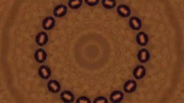 Soyut fantezi geçmişi. Geometrik kaleydoskop, mandala etkisi.