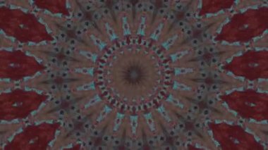 Soyut fantezi geçmişi. Geometrik kaleydoskop, mandala etkisi.