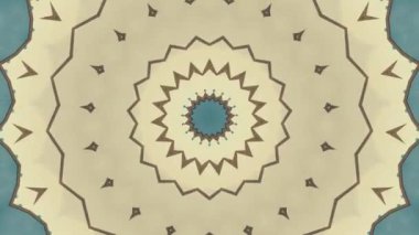 Soyut fantezi geçmişi. Geometrik kaleydoskop, mandala etkisi.