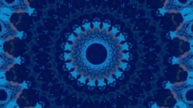 Soyut fantezi geçmişi. Geometrik kaleydoskop, mandala etkisi.