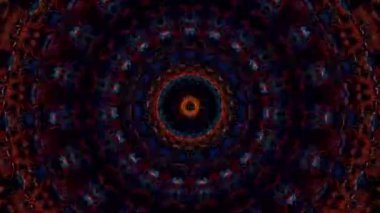 Soyut fantezi geçmişi. Geometrik kaleydoskop, mandala etkisi.