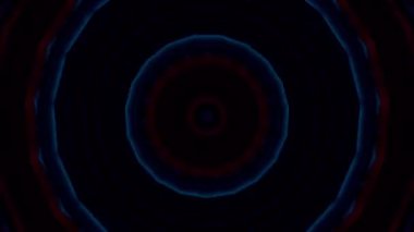 Soyut fantezi geçmişi. Geometrik kaleydoskop, mandala etkisi.