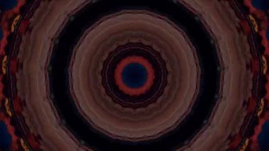 Soyut fantezi geçmişi. Geometrik kaleydoskop, mandala etkisi.