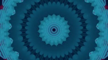 Soyut fantezi geçmişi. Geometrik kaleydoskop, mandala etkisi.