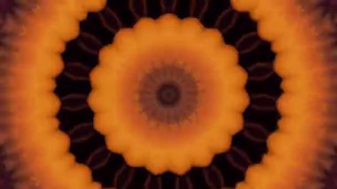 Soyut fantezi geçmişi. Geometrik kaleydoskop, mandala etkisi.