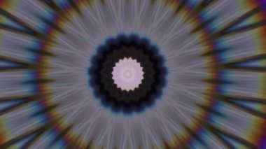 Soyut fantezi geçmişi. Geometrik kaleydoskop, mandala fraktal.