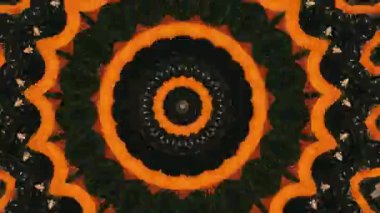 Soyut fantezi geçmişi. Geometrik kaleydoskop, mandala fraktal.