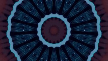 Soyut fantezi geçmişi. Geometrik kaleydoskop, mandala fraktal.