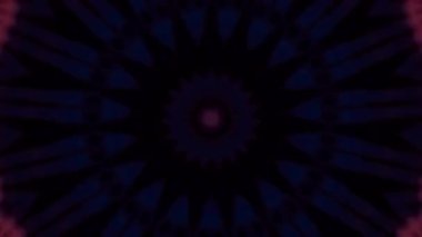 Soyut fantezi geçmişi. Geometrik kaleydoskop, mandala fraktal.