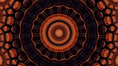 Soyut fantezi geçmişi. Geometrik kaleydoskop, mandala fraktal.