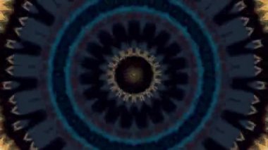 Soyut fantezi geçmişi. Geometrik kaleydoskop, mandala fraktal.