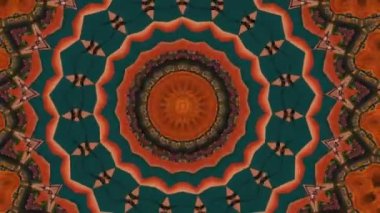 Fütürist soyut arka plan. Dinamik hareket eden fantezi döngüsü.