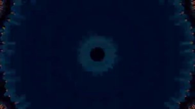 Fütürist soyut arka plan. Dinamik hareket eden fantezi döngüsü.