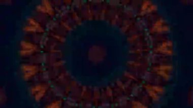 Fütürist soyut arka plan. Dinamik hareket eden fantezi döngüsü.