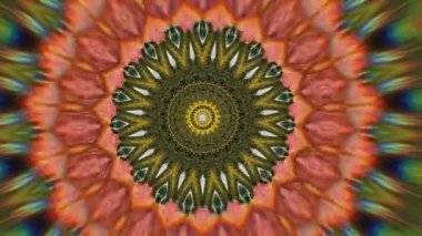 Fütürist soyut arka plan. Dinamik hareket eden fantezi döngüsü.