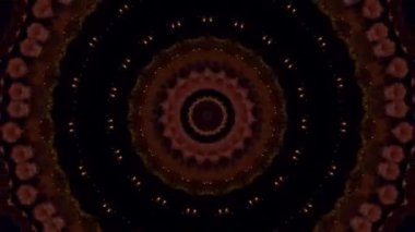 Fütürist soyut arka plan. Dinamik hareket eden fantezi döngüsü.