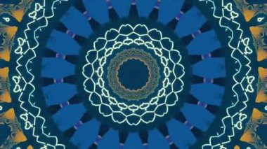 Fütürist soyut arka plan. Dinamik hareket eden fantezi döngüsü.