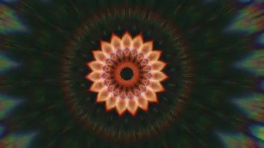 Fütürist soyut arka plan. Dinamik hareket eden fantezi döngüsü.