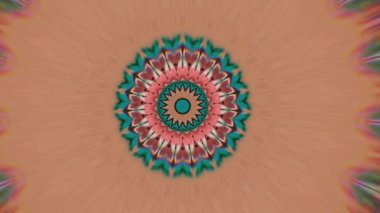 Fütürist soyut arka plan. Dinamik hareket eden fantezi döngüsü.