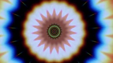 Fütürist soyut arka plan. Dinamik hareket eden fantezi döngüsü.