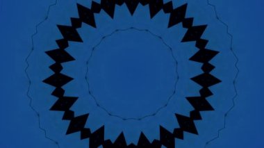 Fütürist soyut arka plan. Dinamik hareket eden fantezi döngüsü.