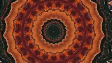 Fütürist soyut arka plan. Dinamik hareket eden fantezi döngüsü.