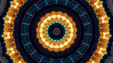 Fütürist soyut arka plan. Dinamik hareket eden fantezi döngüsü.