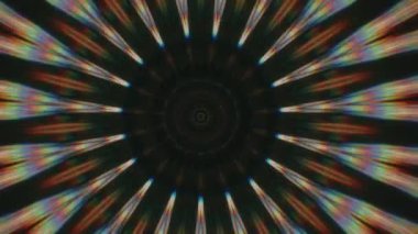 Fütürist soyut arka plan. Dinamik hareket eden fantezi döngüsü.