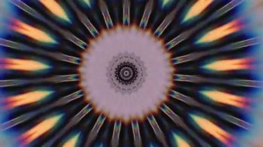 Fütürist soyut arka plan. Dinamik hareket eden fantezi döngüsü.