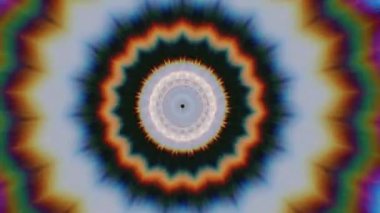 Fütürist soyut arka plan. Dinamik hareket eden fantezi döngüsü.