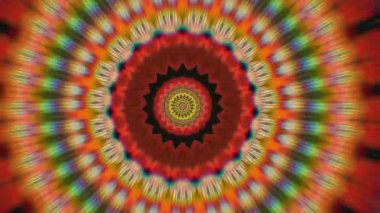 Fütürist soyut arka plan. Dinamik hareket eden fantezi döngüsü.