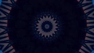 Soyut fantezi geçmişi. Geometrik kaleydoskop, mandala fraktal.