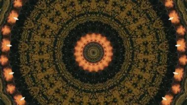 Fütürist soyut arka plan. Dinamik hareket eden fantezi döngüsü.